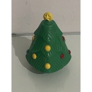 Vintage Fisher Price Little People 1999 Musical Christmas Village Tree